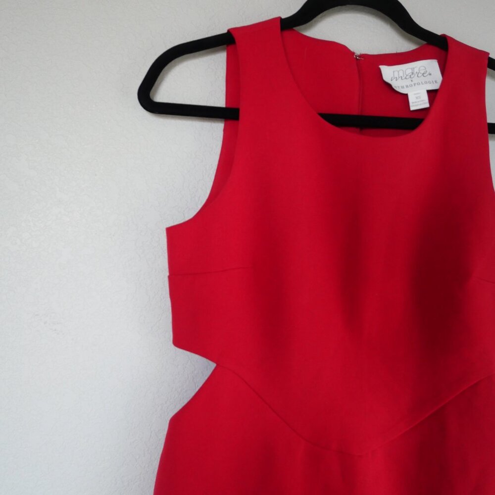 Anthropologie Cut-Out Shift Mare Mare Dress